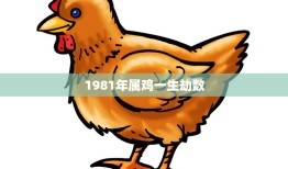 1981年属鸡一生劫数(如何化解)